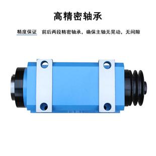 BT50机床钻床改装 西菱切削动力头主轴铣削铣头钻铣头BT30 NT40