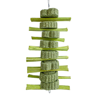 兔子磨牙串草饼串苹果枝甜竹仓鼠豚鼠磨牙棒龙猫零食磨牙枝玩具