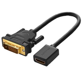 绿联DVI转HDMI转接头电脑显卡显示器屏接口转换器hdmi转dvi转接线