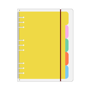 康奈尔方格笔记本子B5活页大学生考研麦肯锡埃森哲分栏课堂记录本