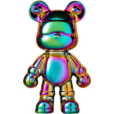 入门玄关大号暴力熊摆件装饰品