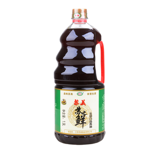 苏美头道白汤酱油1.9L桶装苏之鲜凉拌炒菜纯粮酿造淮安特产包邮