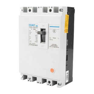 正泰塑壳断路器DZ20L160A三项电闸空开四线4p100a250A漏电保护器