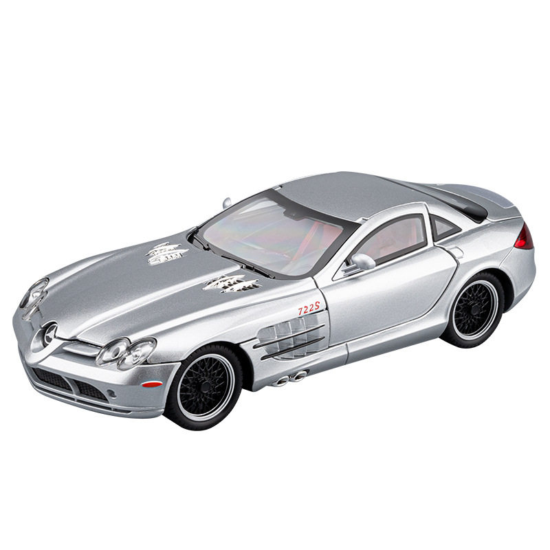 奔驰SLR722S合金跑车模型玩具车
