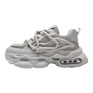 马克华菲男鞋2025新款秋冬季透气垫鞋休闲鞋耐磨加厚底增高老爹鞋