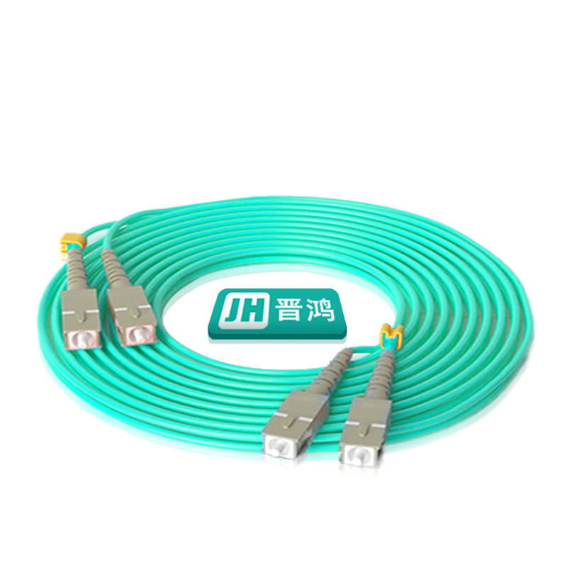 电信级lc-lc多模万兆光纤跳线LC-LC3米双芯跳纤OM3OM4光纤线机房数据线LC-SC/LC-FC/SC-SC-F