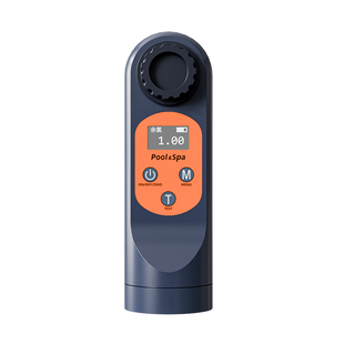 泳池水质检测仪便携式余氯检测仪家用余氯pH总氯氰尿酸水硬度检测