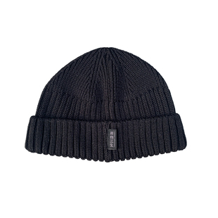 原物三生|不空 100%美丽诺纯羊毛针织帽翻边冷帽可水洗舒适羊毛帽