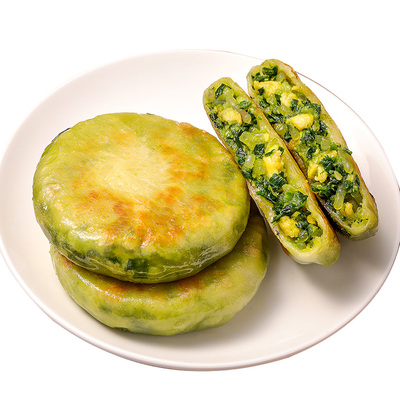 锦溪麦田薄皮韭菜鸡蛋馅饼