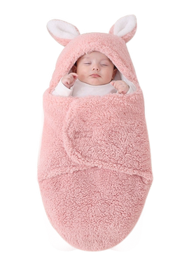 亲箩婴儿抱被新生加厚睡袋防惊跳