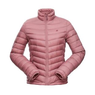 君羽户外800蓬鹅绒服男女短款立领冬季轻量化排骨羽绒服男外套021