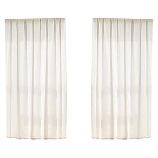 窗帘带帘头幻影纱窗帘头幔帘头客厅卧室飘窗纱帘透光不透人白窗纱