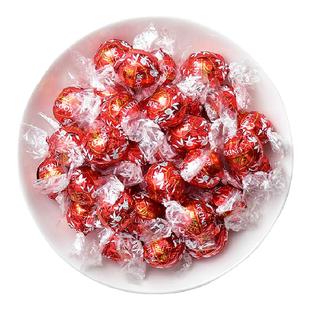 Lindt瑞士莲软心牛奶巧克力500g散装办公室休闲零食小包装糖果
