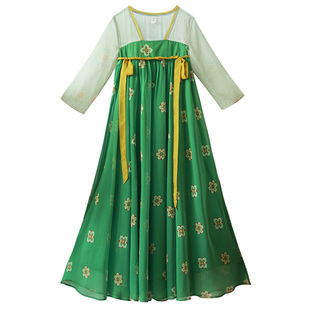 6折【清平乐】国风连衣裙女春夏季2025新款改良汉服女襦裙拍照裙