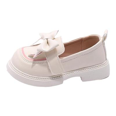 休闲软底演出鞋大童女孩公主单鞋