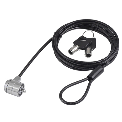 笔记本电脑防盗锁适用戴尔外星人5*3mm小锁孔安全钥匙密码锁1.8米