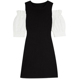 法式小众轻熟风连衣裙女2025夏装新款气质显瘦设计感性感包臀短裙