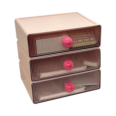 公主的书桌！粉嘟嘟收纳盒