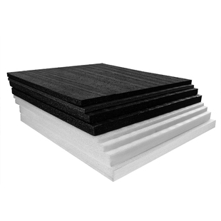 黑色5公分珍珠棉板材EPE泡沫板塑料隔音保温防震搬家加厚全国包邮