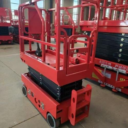 小型升降平台液压电动剪叉移动高空维修作业迷你4米剪叉式 升降机