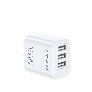 品胜多口USB手机充电器适用苹果vivo小米红米OPPO华为荣耀三口5V2A1A快充四口4USB多孔插头双USB冲平板充电头