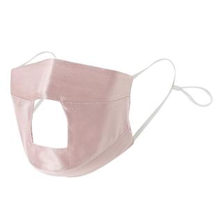 真丝口罩敏感肌漏鼻露嘴内衬开口桑蚕丝防晒户外防紫外线全脸女式