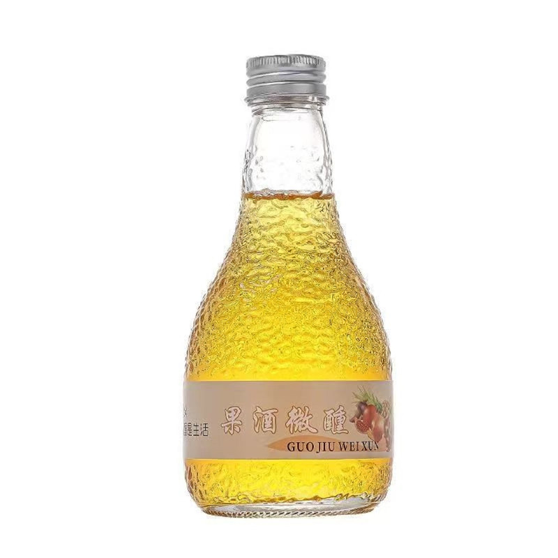 新款创意玻璃酒瓶饮料奶茶瓶自酿果酒分装瓶冷萃咖啡瓶一斤装空瓶