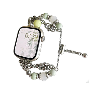 新品绿野仙踪diy手链适用iwatch表带S8苹果S9手表8AppleWatch女款watchs秋冬s7高级感SE9男ultra2腕带iphone