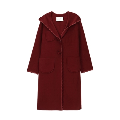 【圣诞红】MSLAN重工毛呢大衣