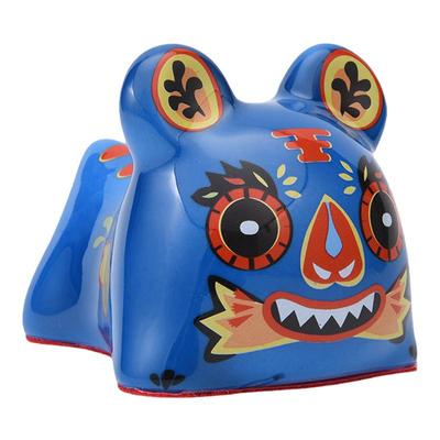 陶瓷布老虎新年礼物泥人特塑摆件