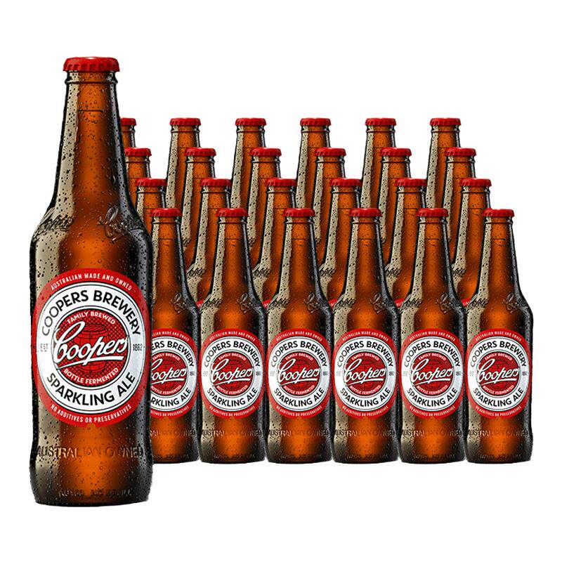 澳大利亚cooper红牌375ml*24啤酒