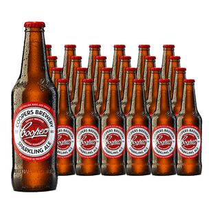 澳大利亚进口啤酒coopers brewery 库柏斯红牌爱尔啤酒 375ml*24