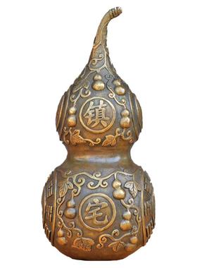 铜葫芦挂件摆件纯铜招财空心家居