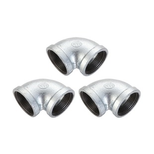 镀锌弯头90度DN25镀锌管弯头65镀锌丝扣弯头玛钢热镀锌等径50弯头