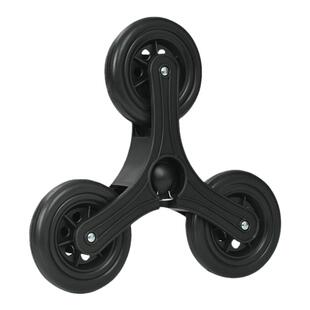 爬楼购物车轮子六轮小拉车买菜车推车配件备用爬楼轮耐磨轱辘一对