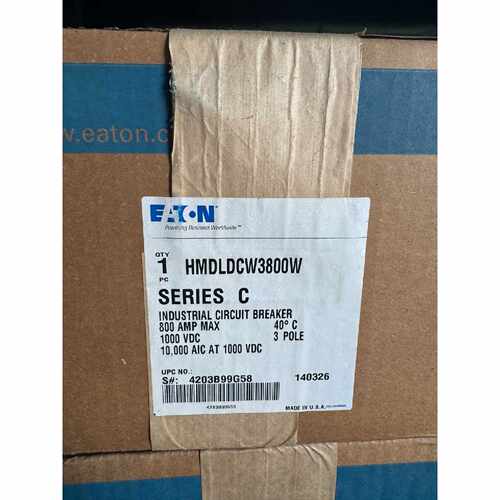 溢价-EATONHMLDCW3800W工业直流断路器800