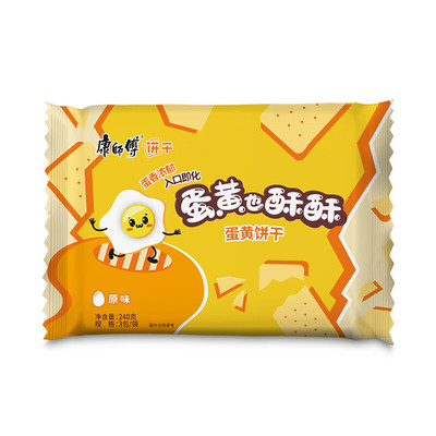 康师傅蛋黄也酥酥240g酥性饼干