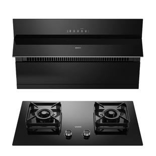 华帝抽油烟机燃气灶套餐i11163T大吸力侧吸厨房家用烟机灶具套装