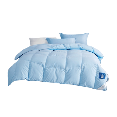 水星儿童95白鹅绒冬被子