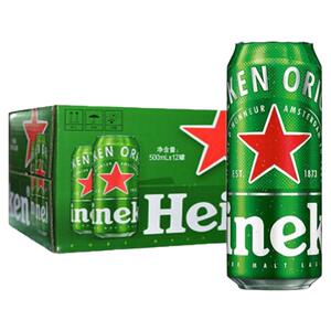 喜力啤酒整箱装全麦酿造精酿