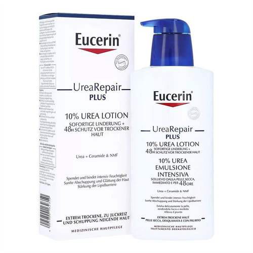 Eucerin优色林10%尿素身体乳400ml清爽保湿润肤霜正品