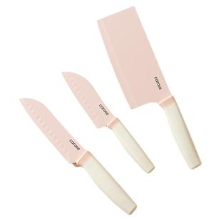 卡罗特菜刀家用三德刀厨房小切片切菜刀具套装厨师女士专用辅食刀