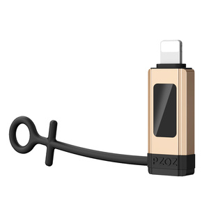PZOZ适用苹果手机数显转接头Lightning转Typec快充数据线充电C接口iPhone14转换器13ipad12平板11多功能tpyec