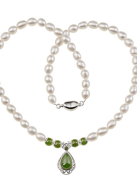 宫里上新天然淡水妈妈款珍珠项链