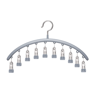 袜子晾晒架多夹子晾衣夹加粗晒袜子神器不锈钢家用无痕衣架多功能