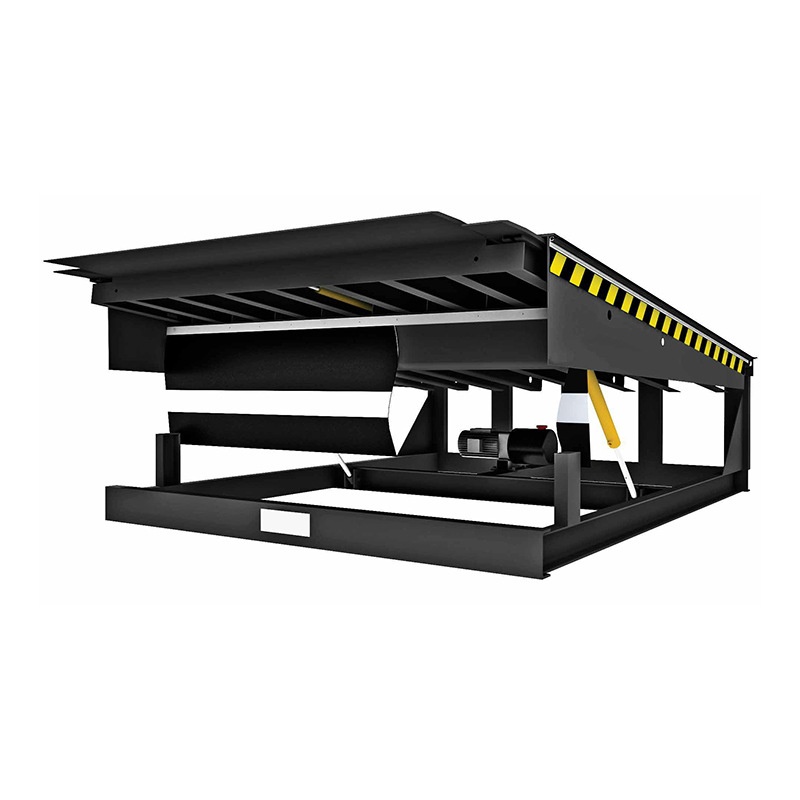 固定式登车桥集装箱仓储物流卸货平台装卸车月牙台叉车运输升高台
