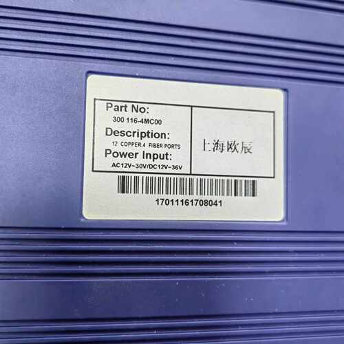 溢价-上海欧辰12口工业交换机 300 116-4MC00