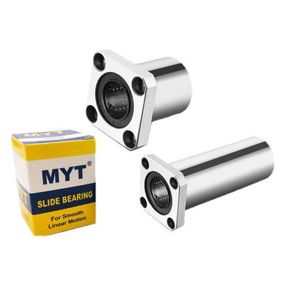 美亚特MYT方法兰直线轴承标准加长LMK5 6 8 10 12 16 20 30 UU/LU