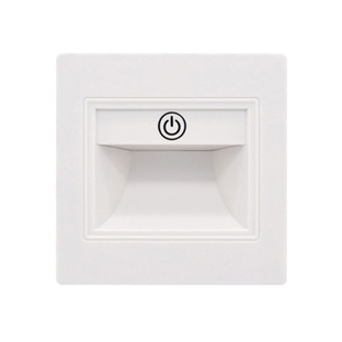 86型LED触摸控地脚灯酒店楼梯台阶转角踢脚灯可调光小夜灯带开关