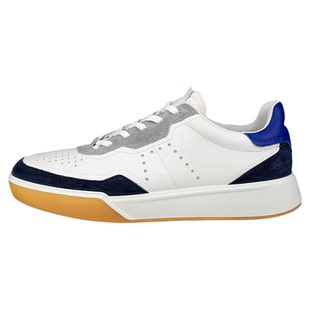 ECCO爱步男款系带板鞋 复古时尚耐穿休闲鞋 街头球鞋539814